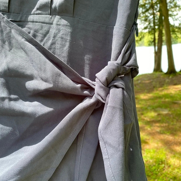 Frank & Oak - NWT Dark Blue The Long Sleeve Dress - Picture 11 of 14